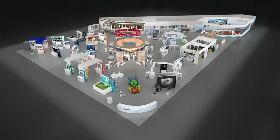 Lin-gang Exhibition Area: 'shape the future with cooperation'